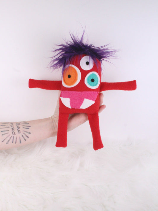 Small Stuffed Monster - Weelie