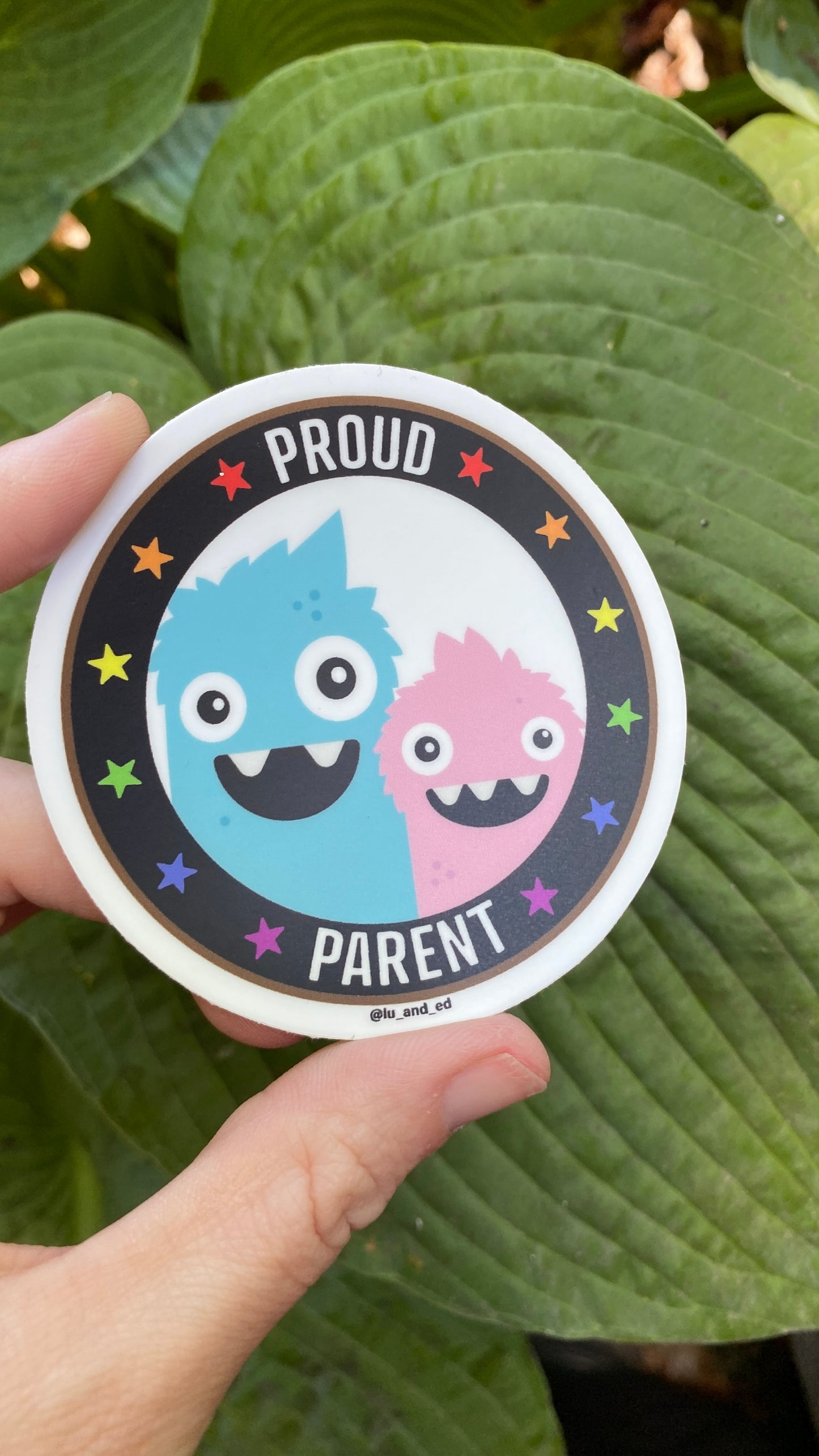 Proud Parent 3" Waterproof Sticker