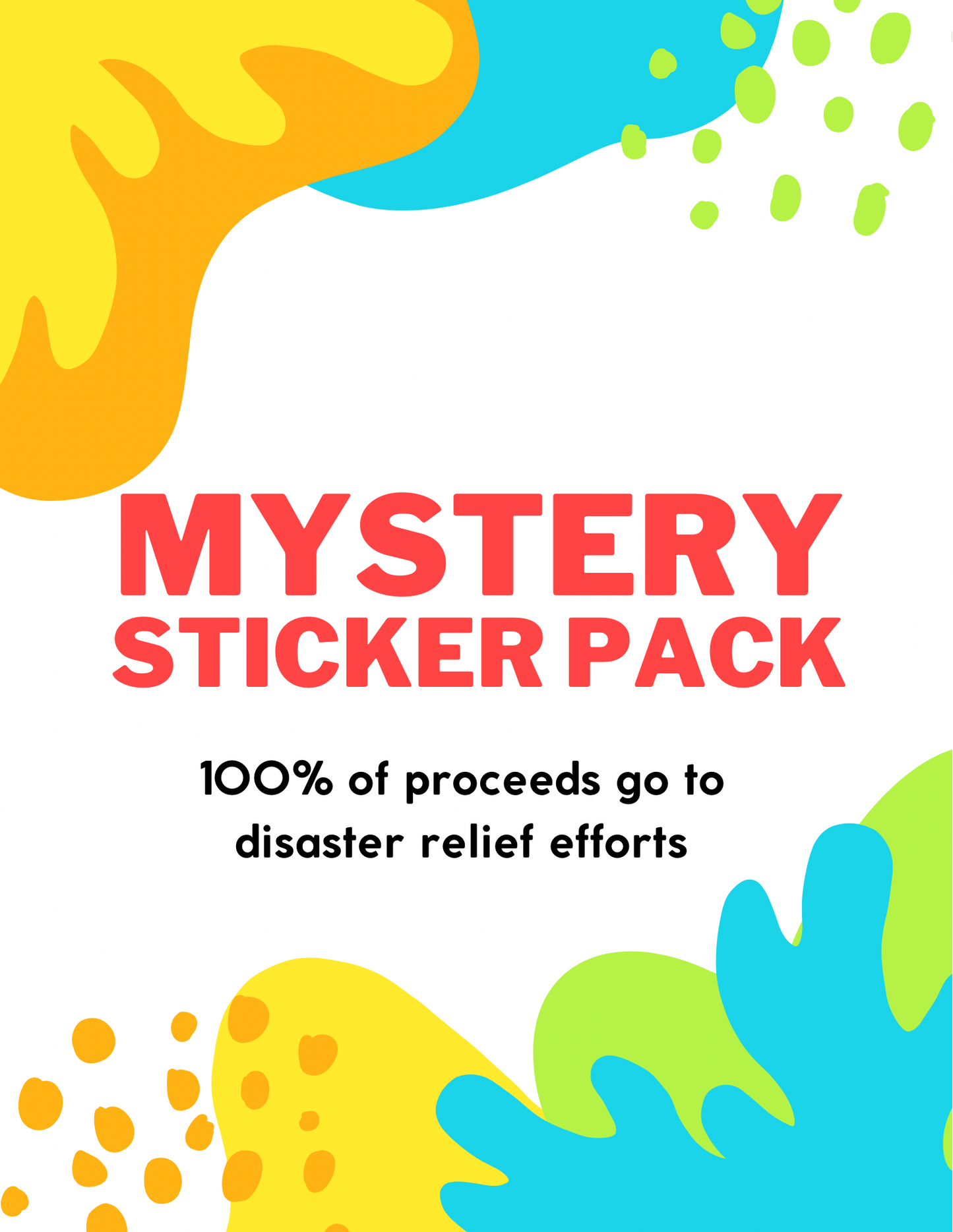 Charity Mystery Sticker Pack