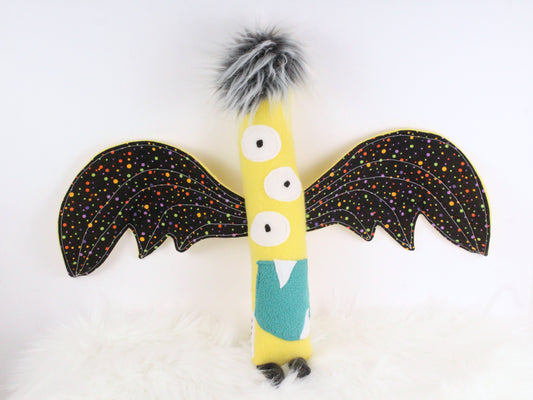 Winged Weirdo Stuffed Monster - Shax