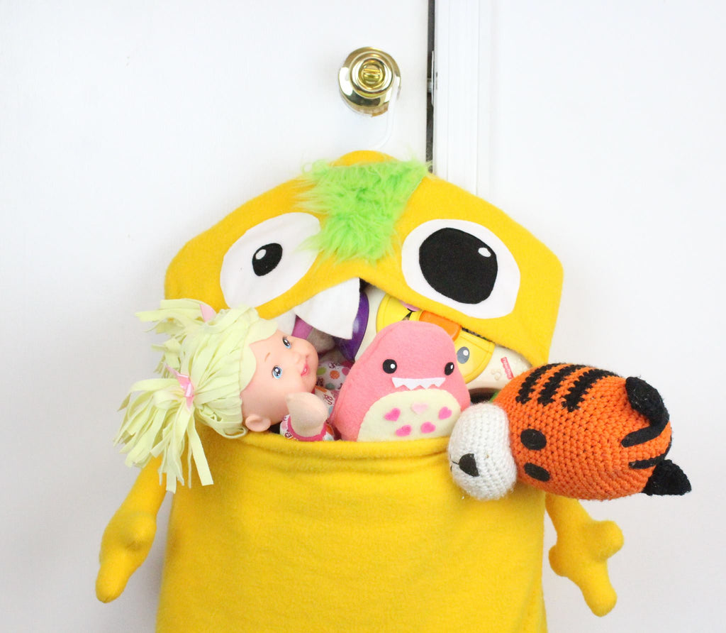 Custom Small Mon-stor Toy Storage Bag – Lu & Ed