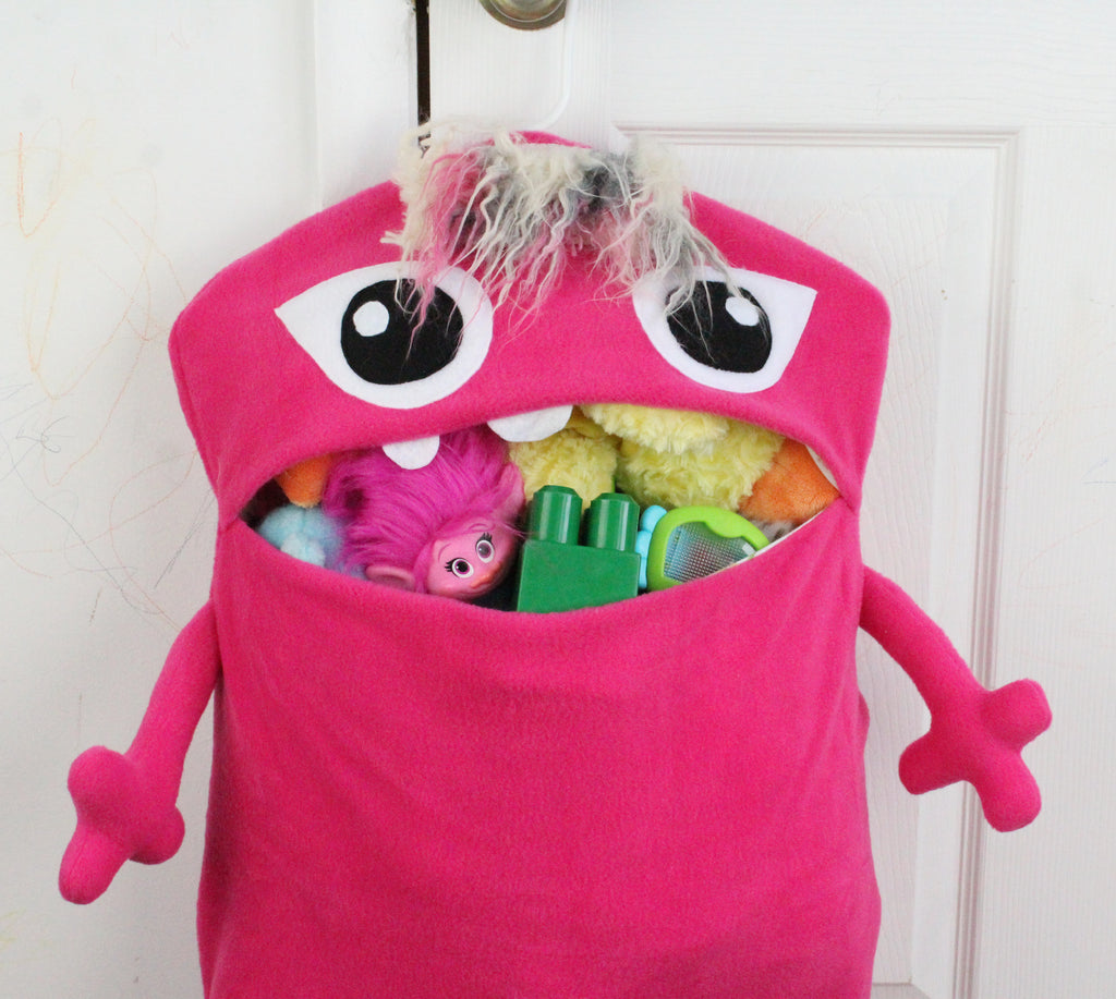 Custom Small Mon-stor Toy Storage Bag – Lu & Ed